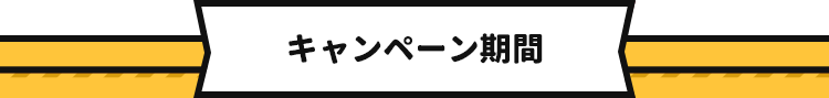 キャンペーン期間